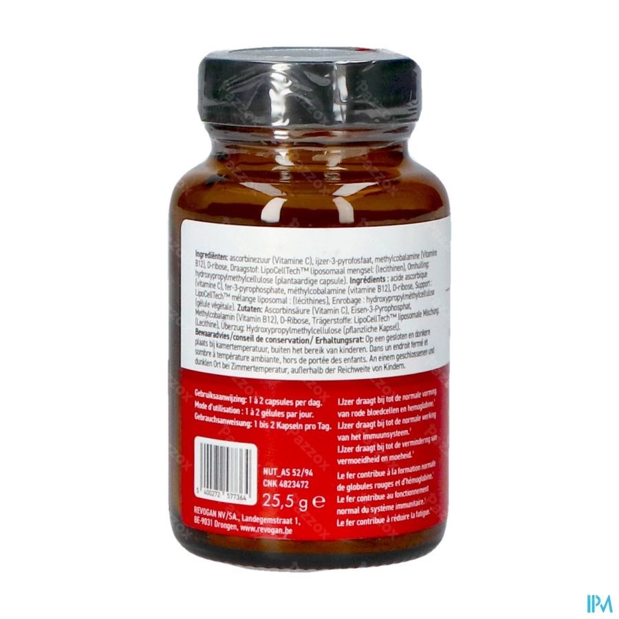 Revogan Lip-O-Ferro 60 Capsules