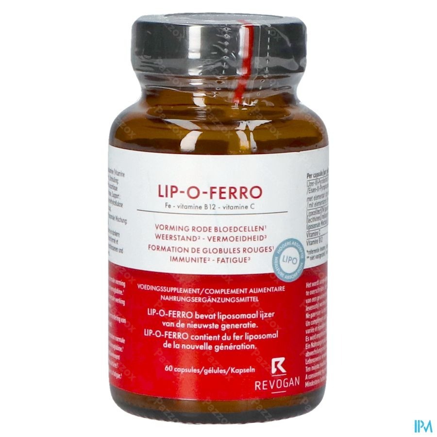 Revogan Lip-O-Ferro 60 Capsules