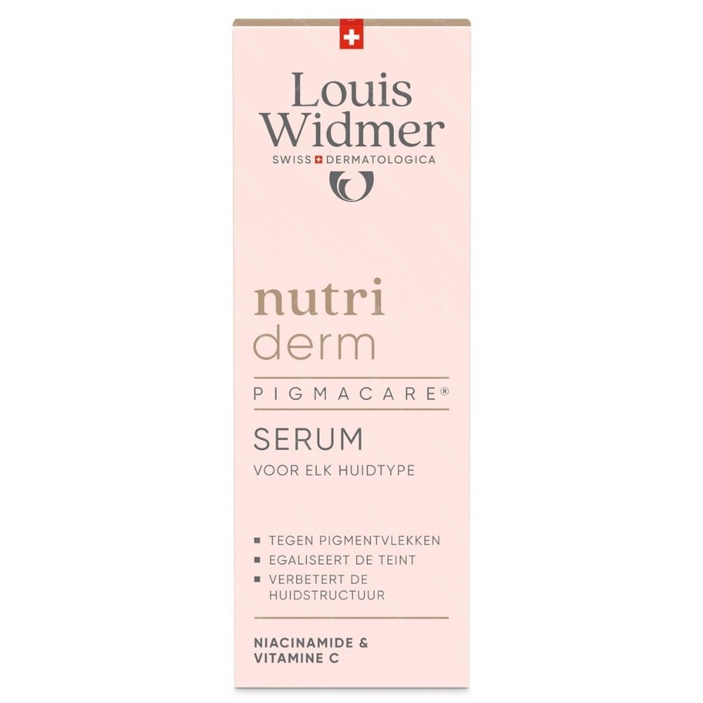 Louis Widmer Nutriderm Pigmacare Serum met parfum 30ml