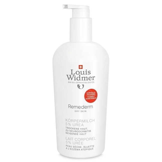 Louis Widmer Remederm Lichaamsmelk 5% Urea Met Parfum Voordeelverpakking 400ml