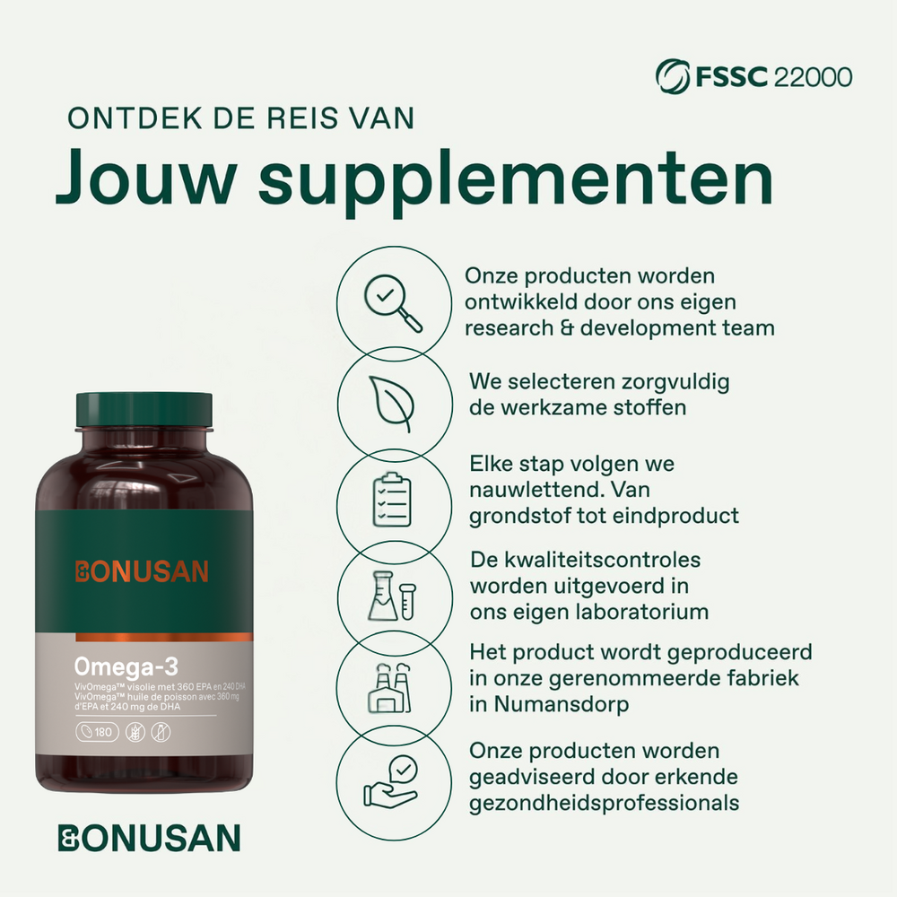 Bonusan Omega-3  180 capsules
