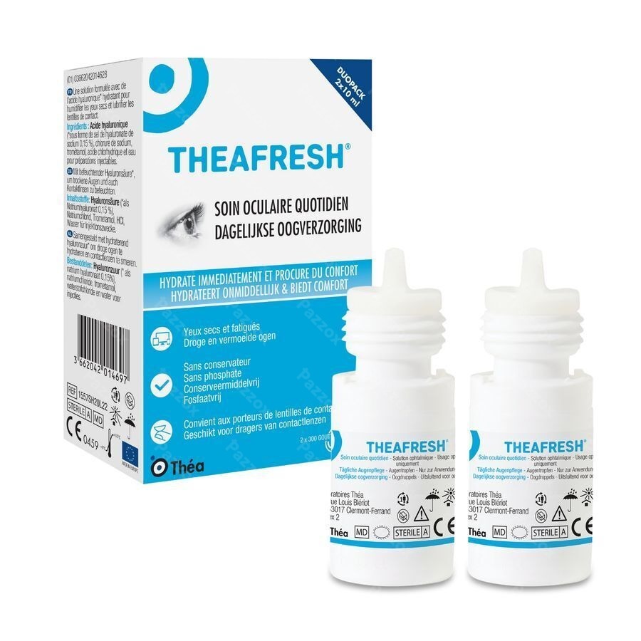 Theafresh Oogdruppels Duopack 2x10ml
