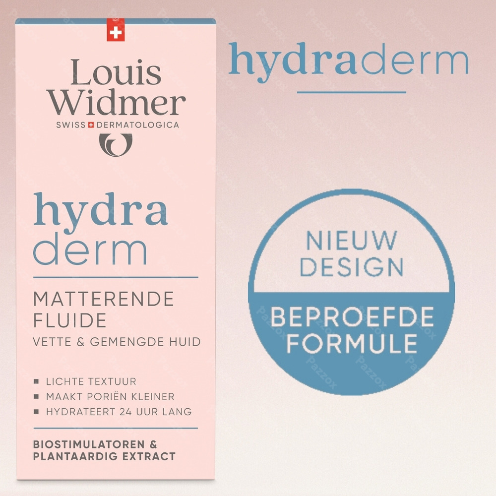 Louis Widmer Hydraderm Matterende Fluide 50ml