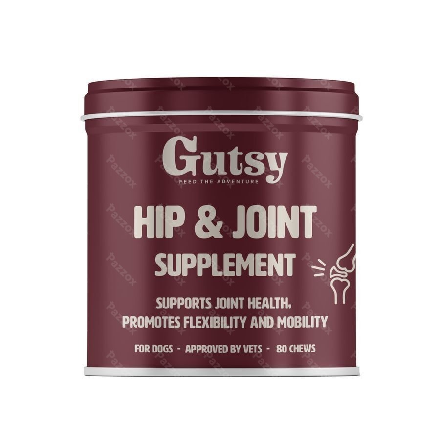 Gutsy Hip & Joint Supplement Chews 80