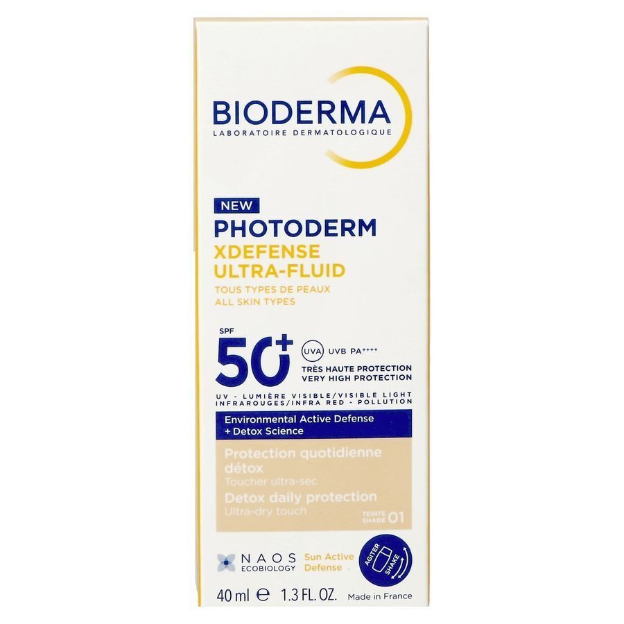 Bioderma Photoderm Xdefense Ultra-Fluid Kleur 01 SPF50+ 40ml
