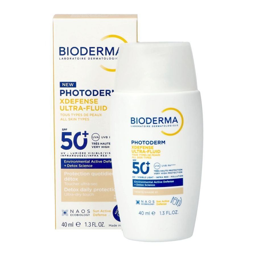 Bioderma Photoderm Xdefense Ultra-Fluid Kleur 01 SPF50+ 40ml