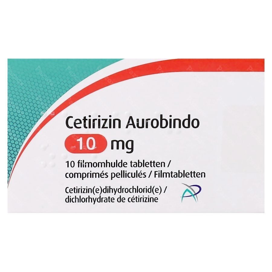 Aurobindo Ceterizin 10mg 10 Tabletten