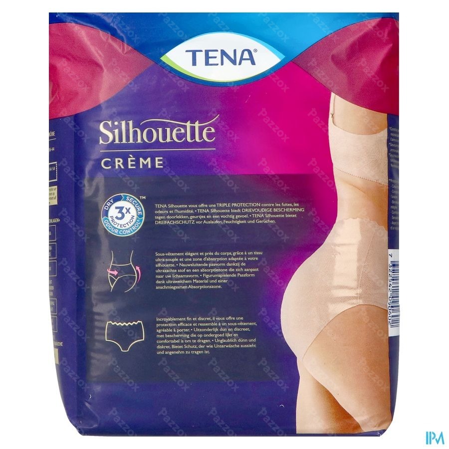 Tena Silhouette Plus Creme Hoge Taille l 8