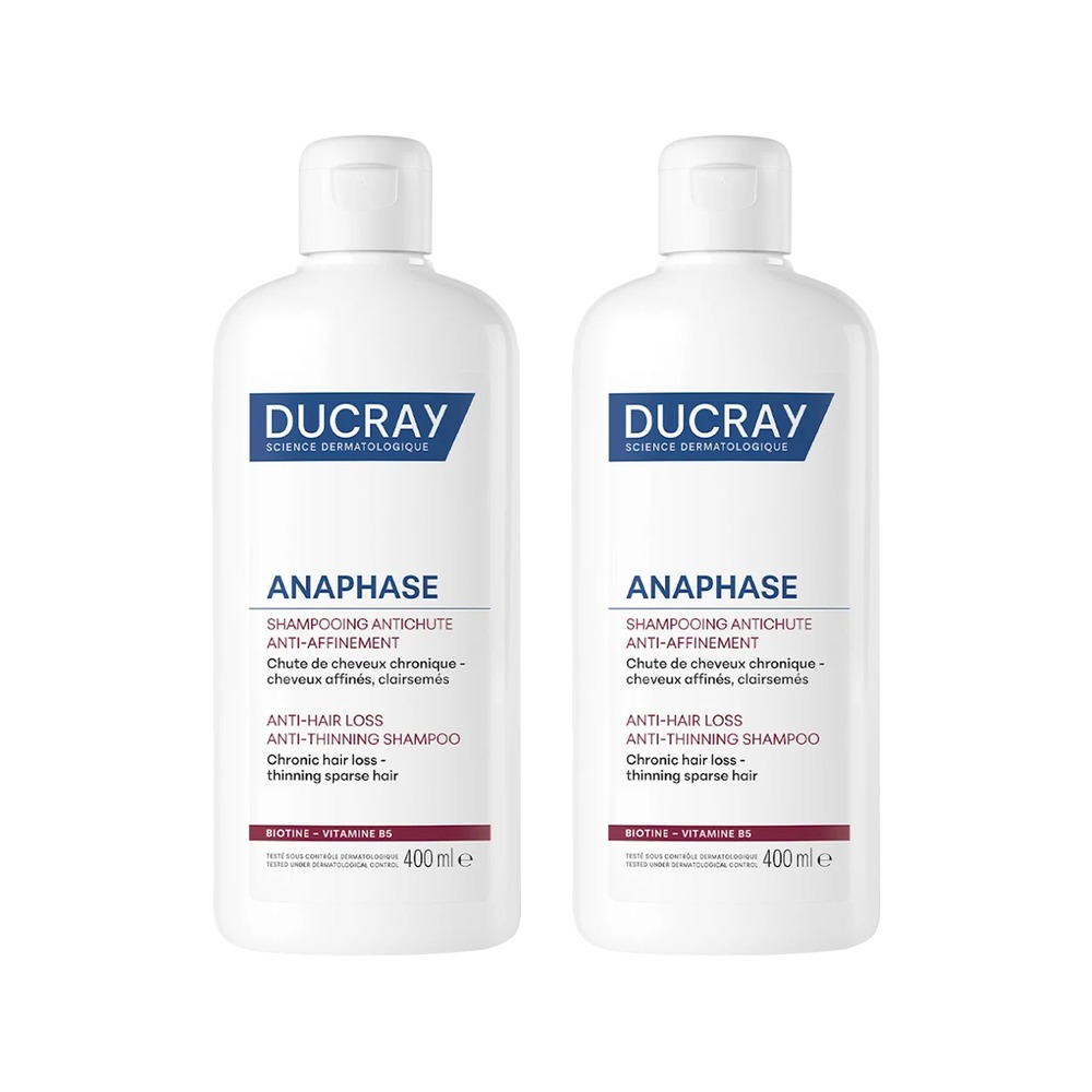 Ducray Anaphase Shampoo Anti Haaruitval en Haargroei 2x400 ml