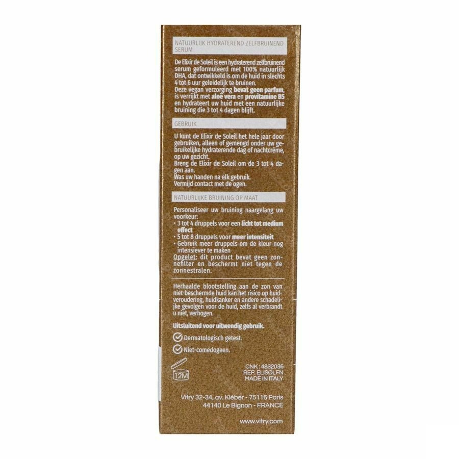 Vitry Boost Elixir Soleil 30ml