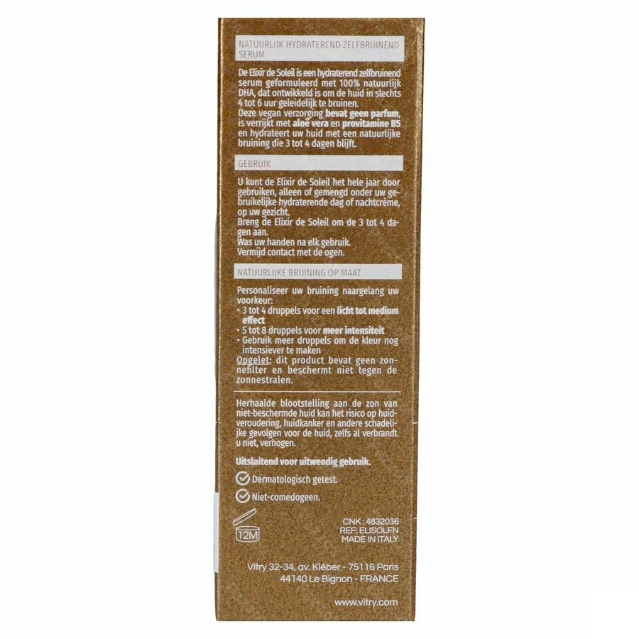 Vitry Boost Elixir Soleil 30ml