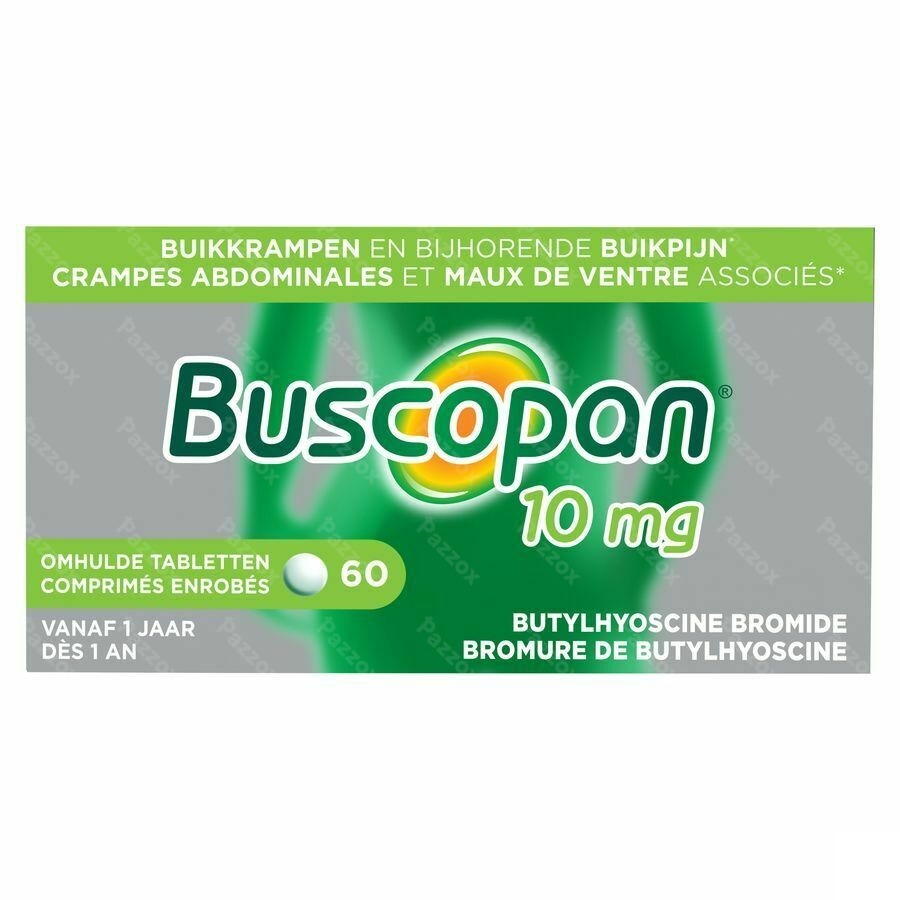Buscopan 10mg Omhulde Tabl 60