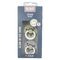 Bibs 2 Fopspeen Symmetric Glow Duo Sage/cloud 2