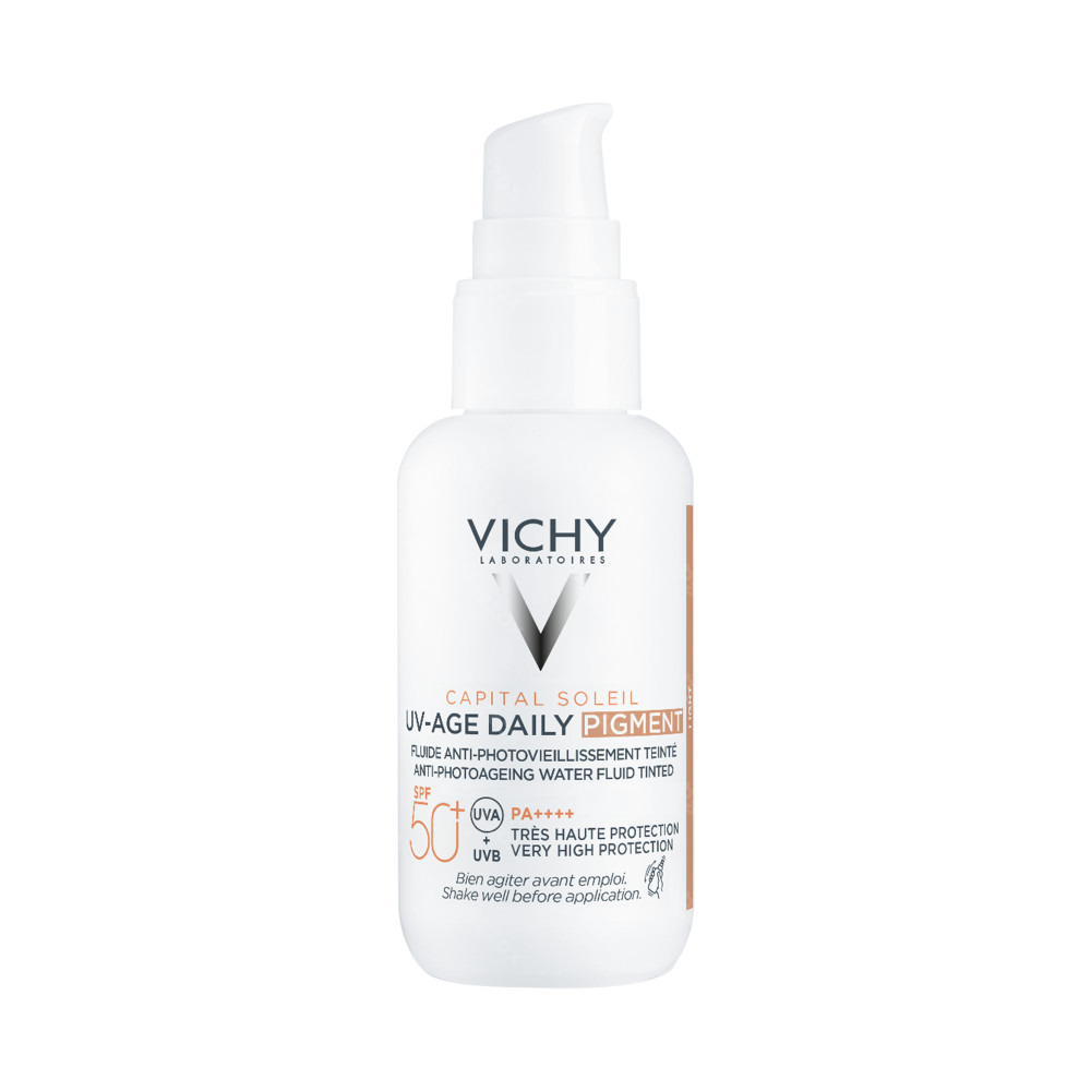 Vichy Capital Soleil Uv-Age Daily Getint Licht SPF50+ 40ml