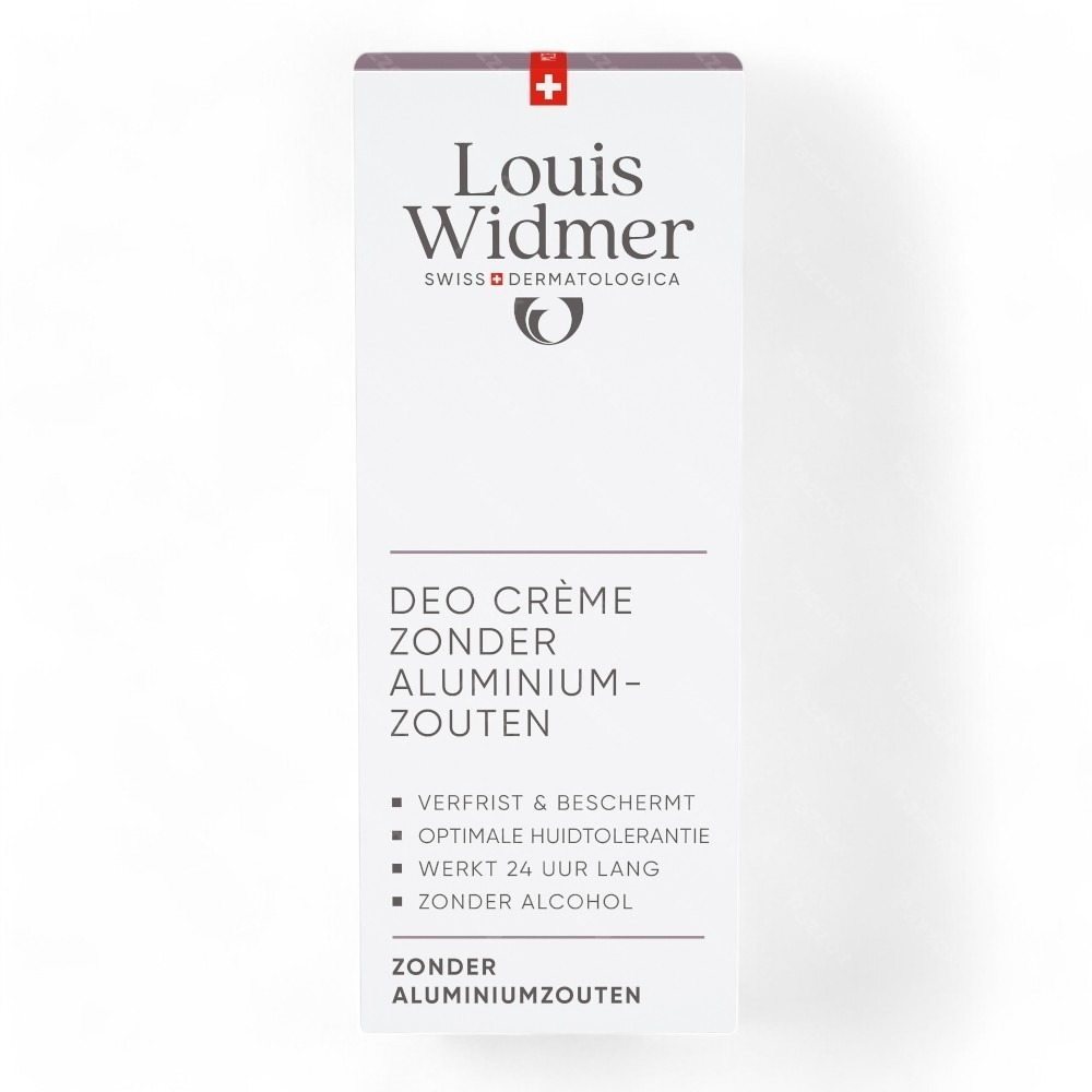 Louis Widmer Deo Crème Zonder Aluminiumzouten Met Parfum 40ml