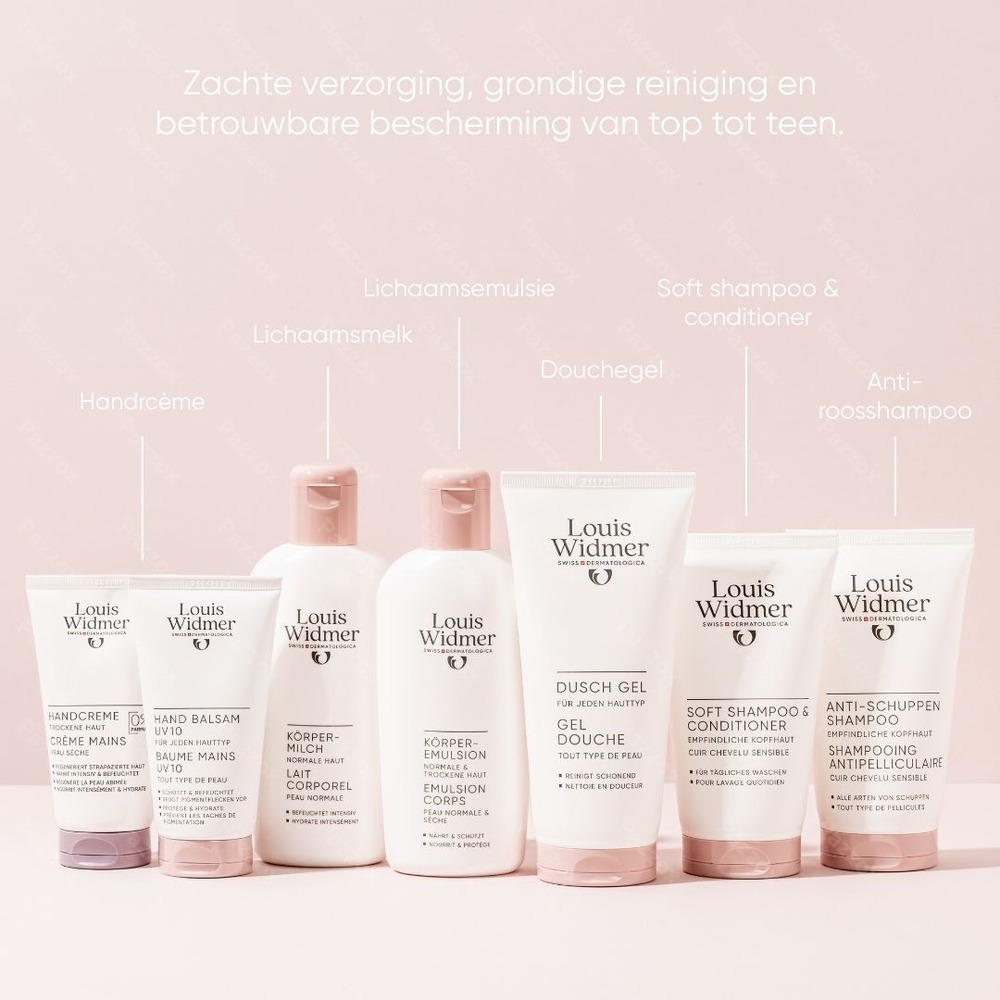 Louis Widmer Bodycare Douchegel 200ml Geparfumeerd