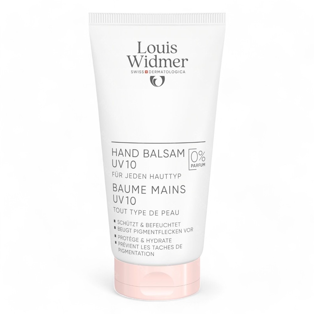 Louis Widmer Bodycare Handbalsem Uv 10 Zonder Parfum 75ml