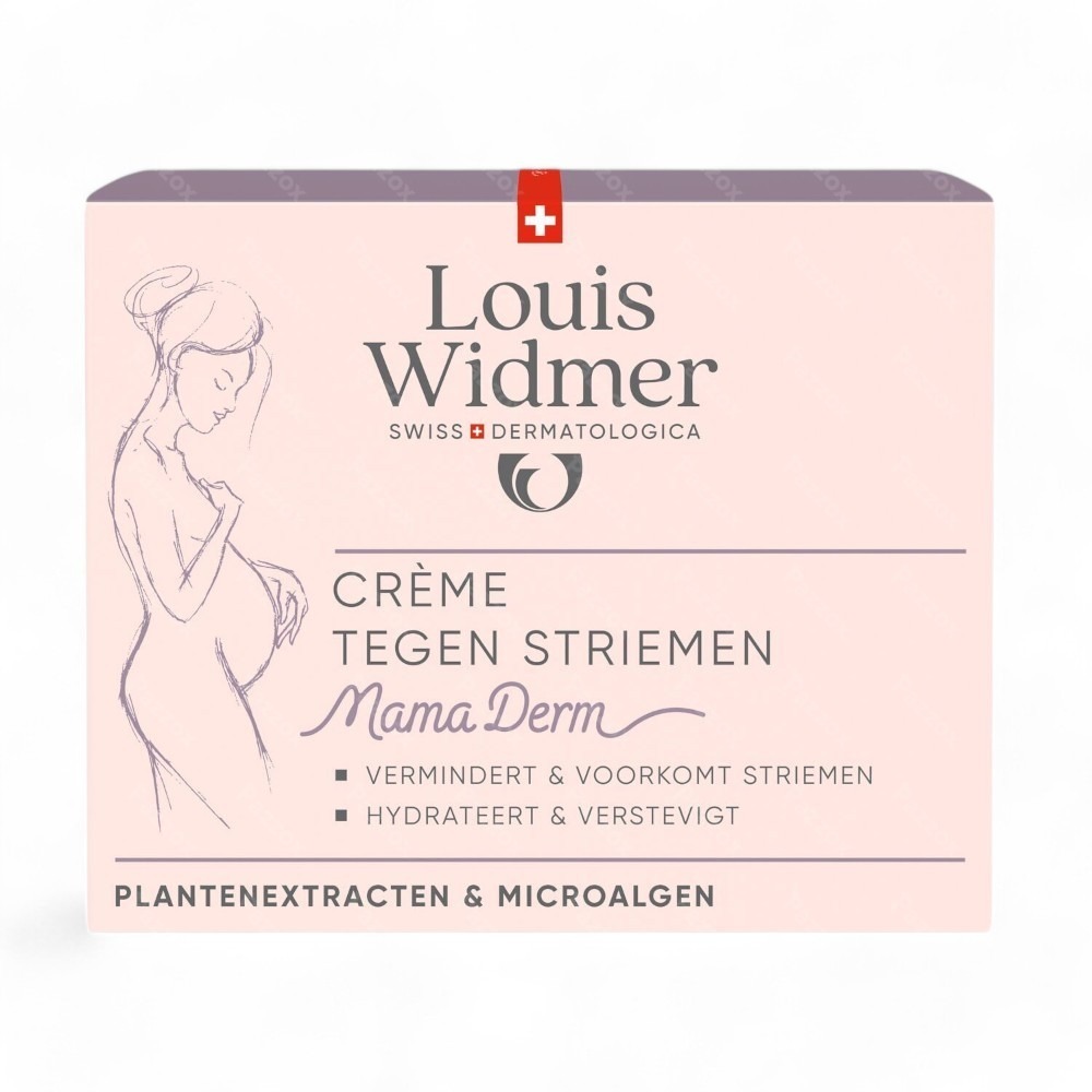 Louis Widmer Bodycare Mamaderm Crème Tegen Striemen Met Parfum 250ml