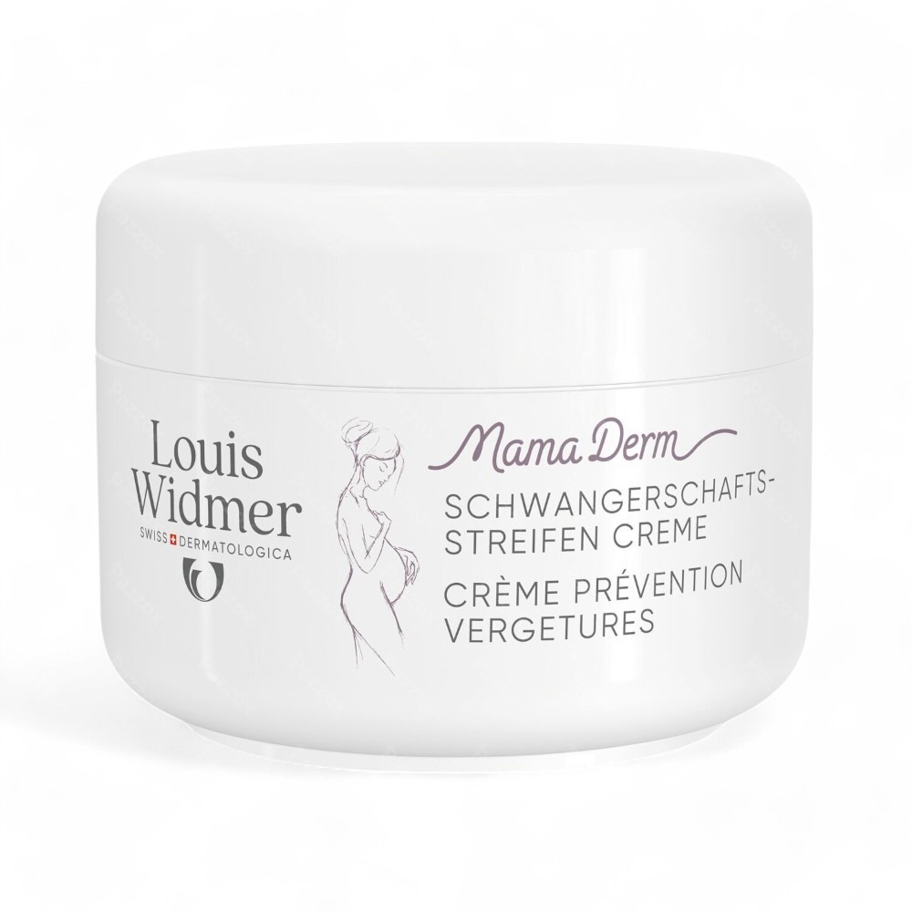 Louis Widmer Bodycare Mamaderm Creme Tegen Striemen Niet Geparfumeerd 250 Ml