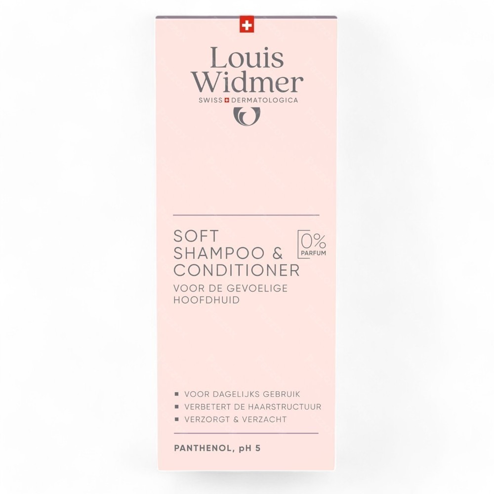 Louis Widmer Bodycare Soft Shampoo Zonder Parfum 150ml