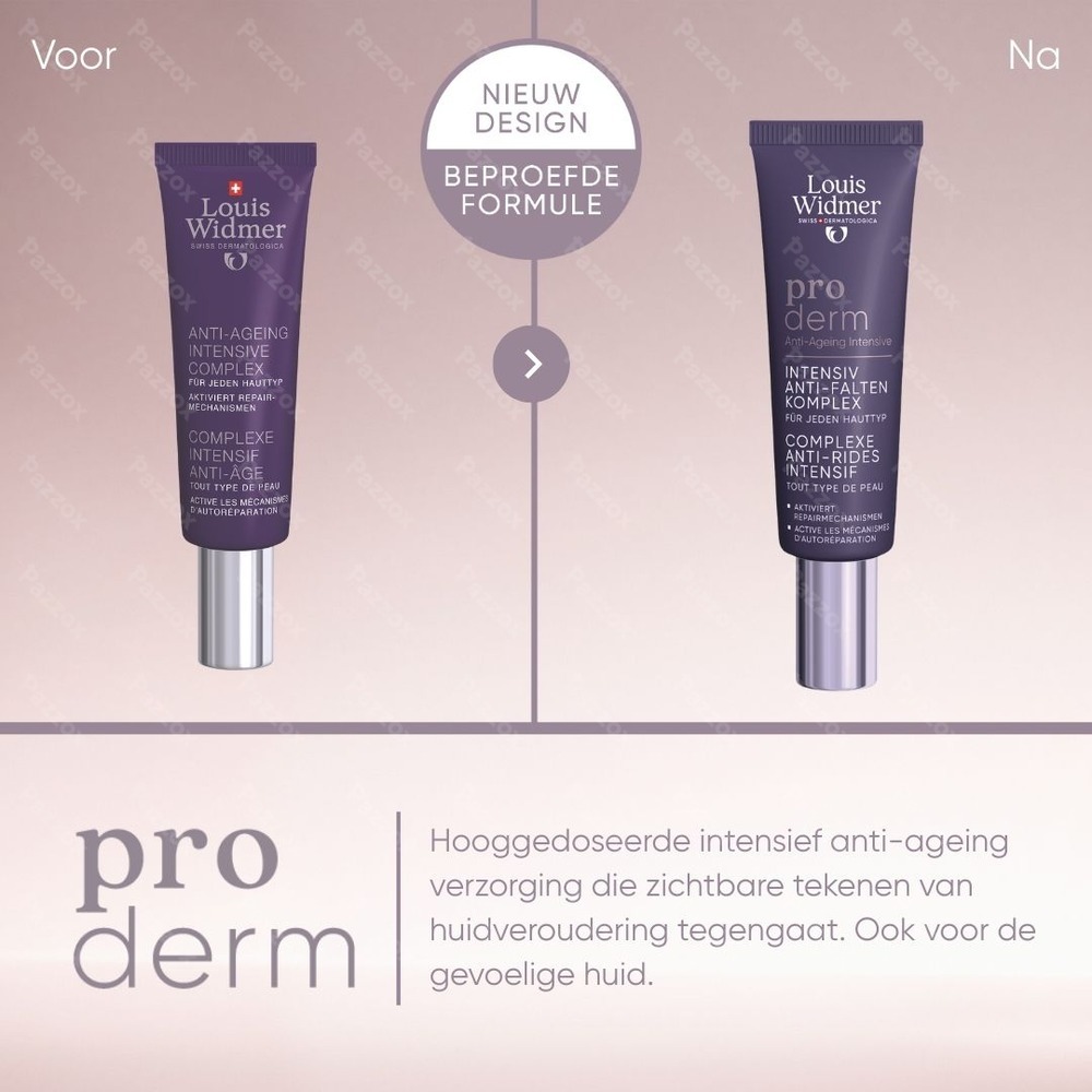 Louis Widmer Proderm Intensief Antirimpelcomplex Met Parfum 30ml