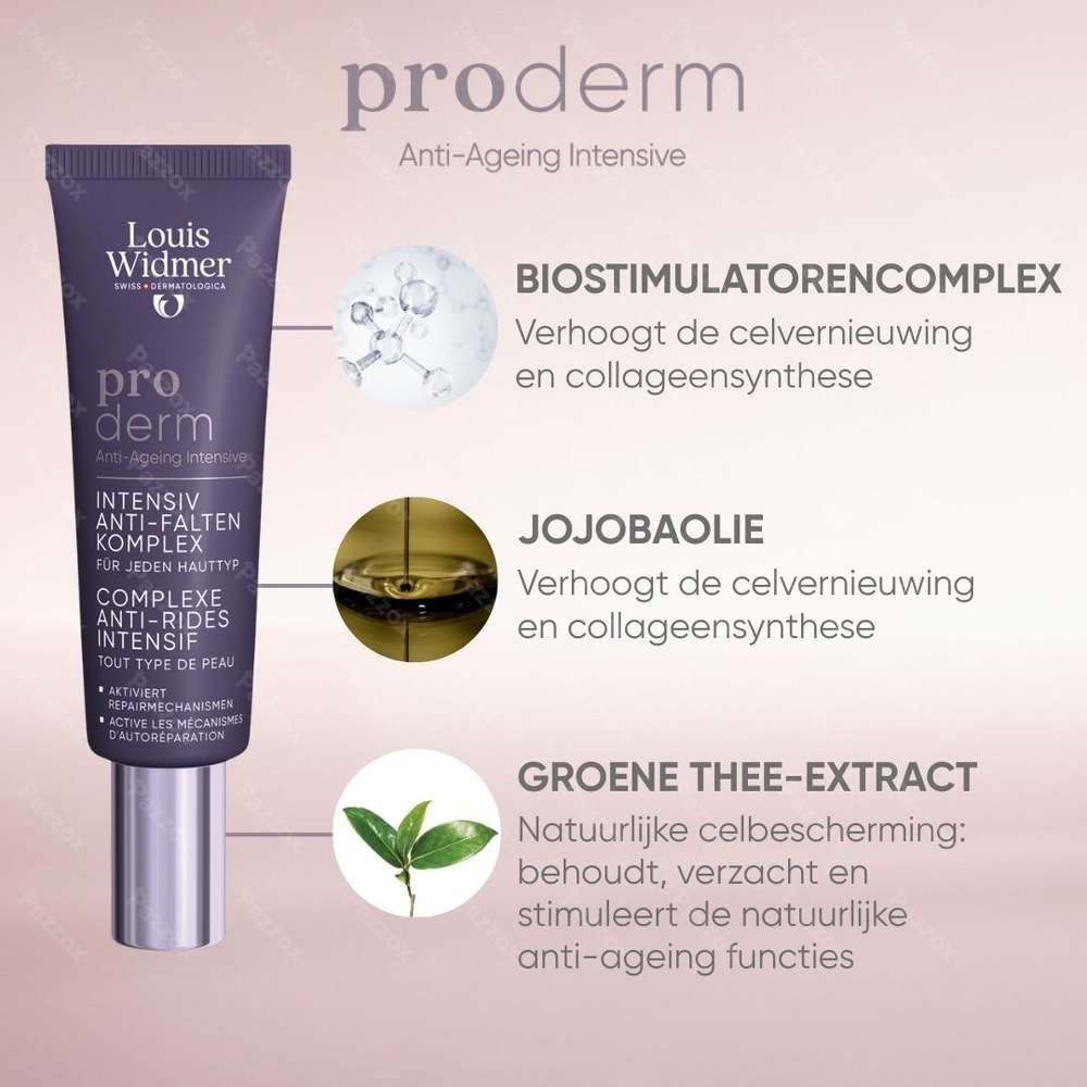 Louis Widmer Proderm Intensief Antirimpelcomplex Met Parfum 30ml