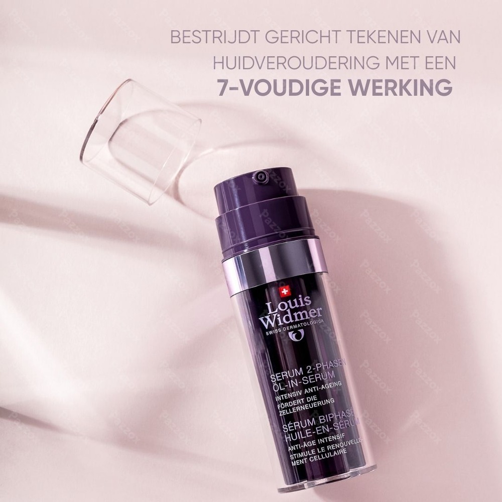 Louis Widmer Proderm Tweefasig Serum Olie-In-Serum Geparfumeerd 35ml