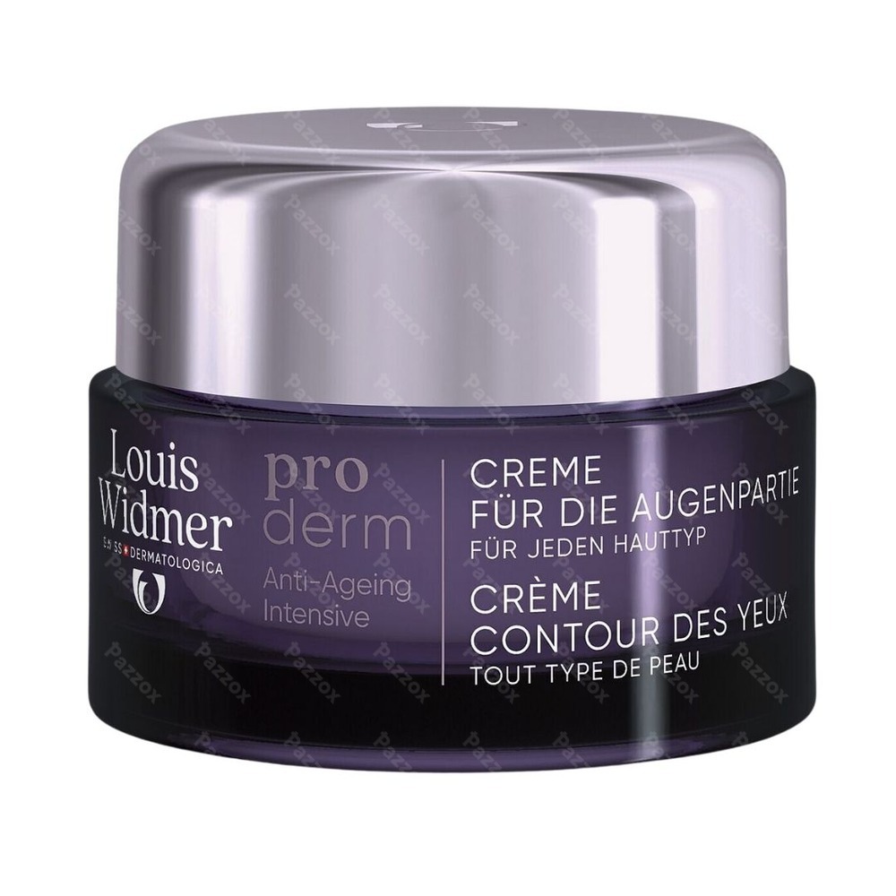 Louis Widmer Proderm Oogomtrekcrème Zonder Parfum 30ml