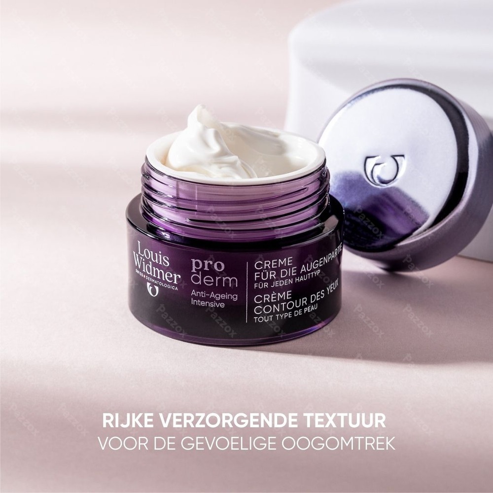 Louis Widmer Proderm Oogomtrekcrème Zonder Parfum 30ml