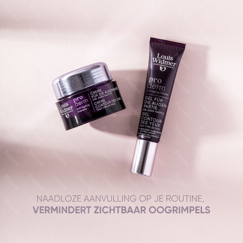 Louis Widmer Proderm Oogomtrekcrème Zonder Parfum 30ml