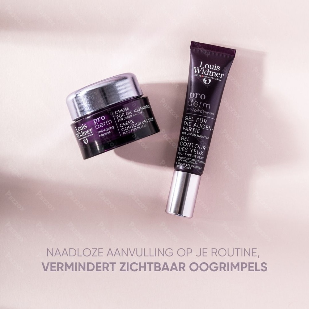 Louis Widmer Proderm Oogomtrekgel Zonder Parfum 15ml