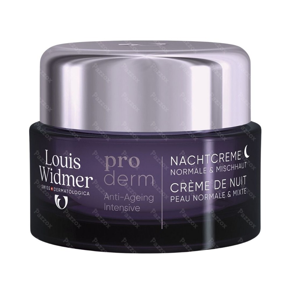 Louis Widmer Proderm Nachtcrème Met Parfum 50ml