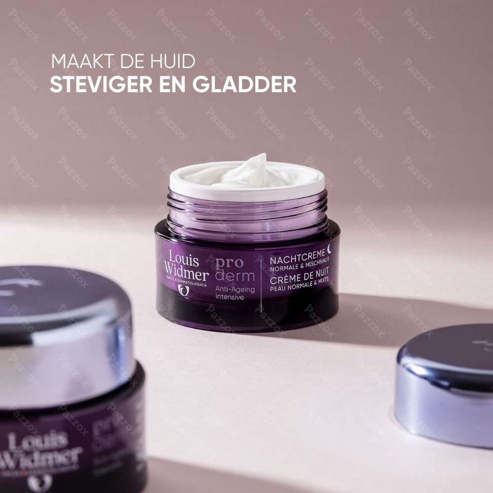 Louis Widmer Proderm Nachtcrème Met Parfum 50ml