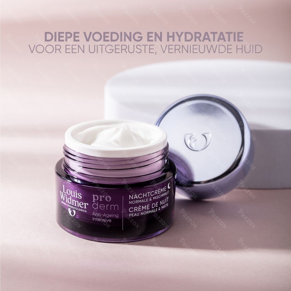 Louis Widmer Proderm Nachtcrème Met Parfum 50ml