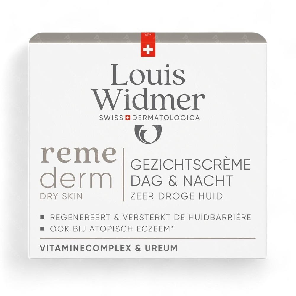 Louis Widmer Remederm Gezichtscrème Dag & Nacht Met Parfum 50ml