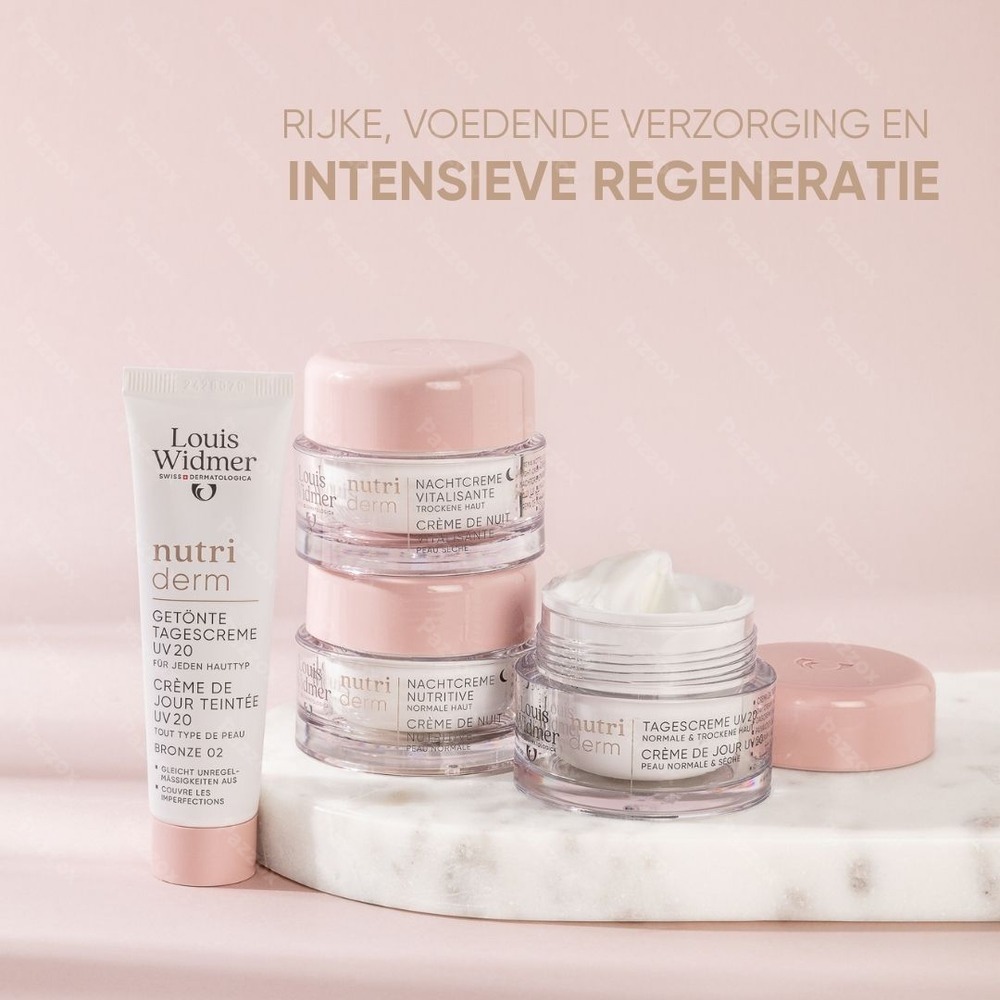 Louis Widmer Nutriderm Vitaliserende Nachtcrème Geparfumeerd 50ml