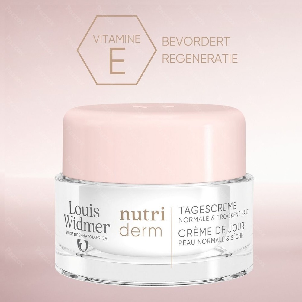 Louis Widmer Nutriderm Anti-ageing Dagcrème Zonder Parfum 50ml