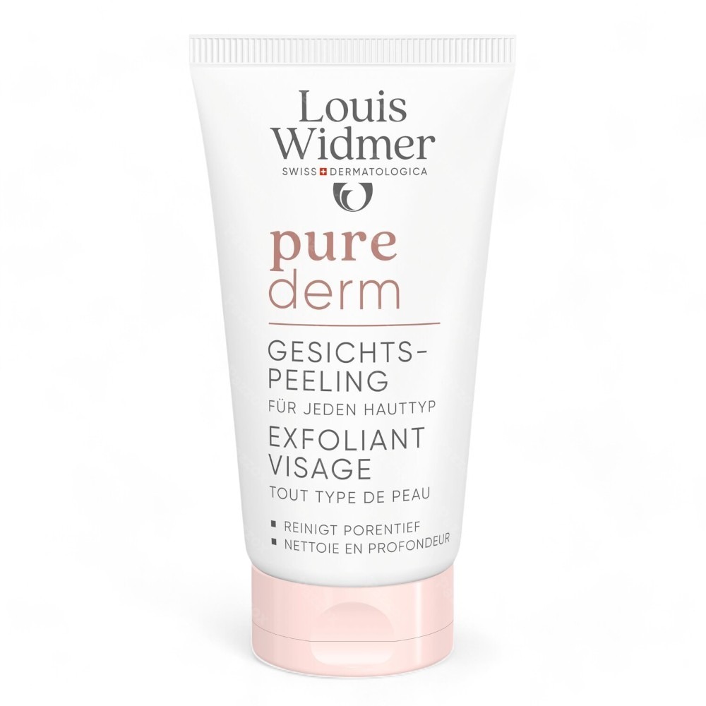 Louis Widmer Purederm Gezichtspeeling Met Parfum 50ml
