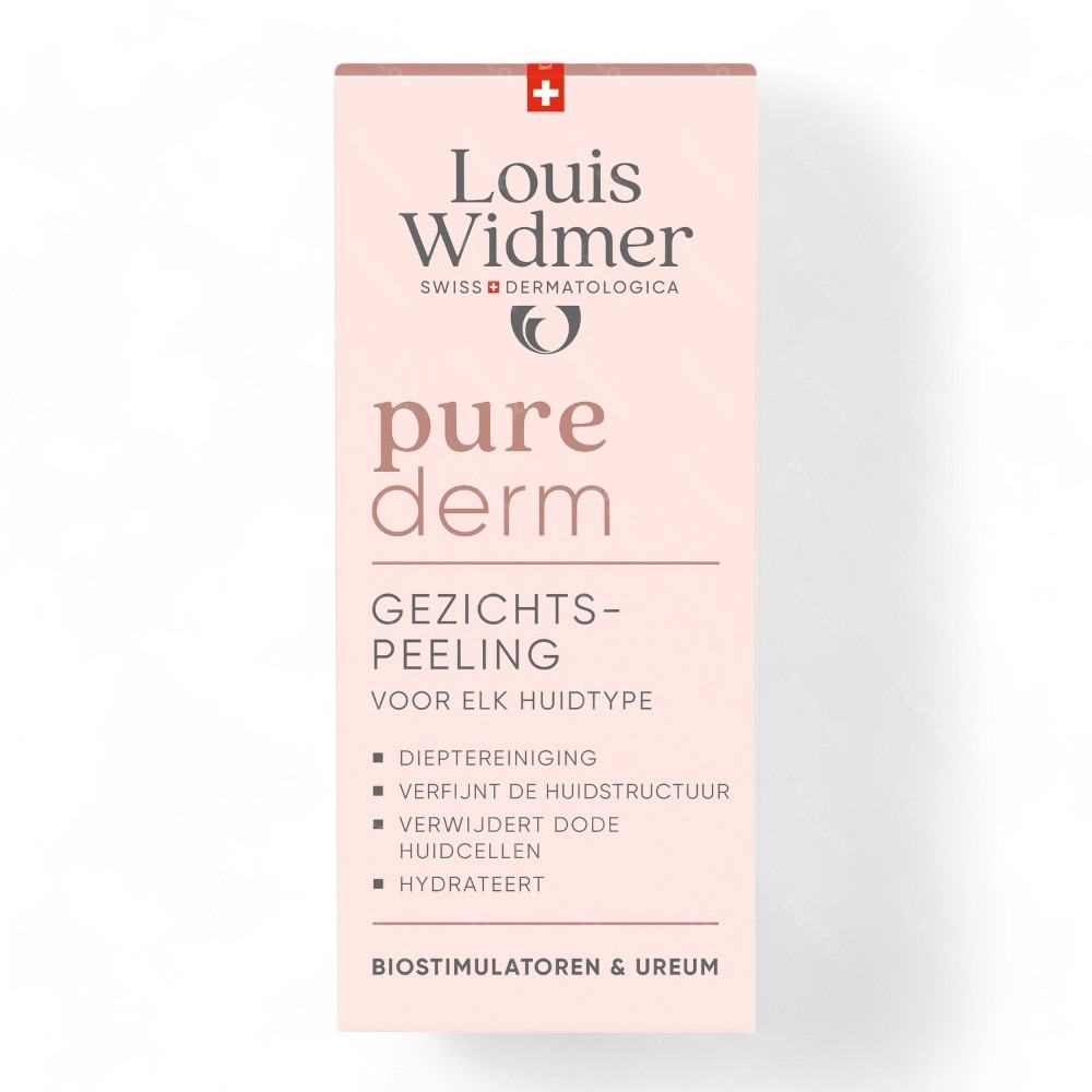 Louis Widmer Purederm Gezichtspeeling Met Parfum 50ml
