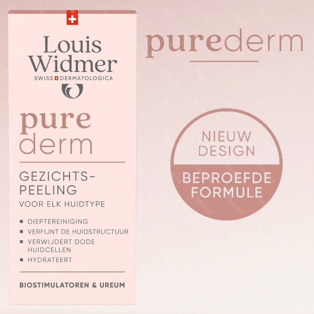 Louis Widmer Purederm Gezichtspeeling Met Parfum 50ml