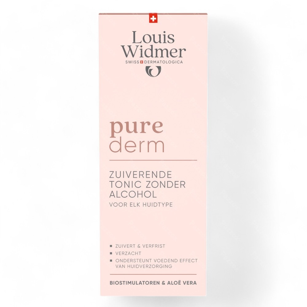 Louis Widmer Purederm Zuiverende Tonic Zonder Alcohol 200ml
