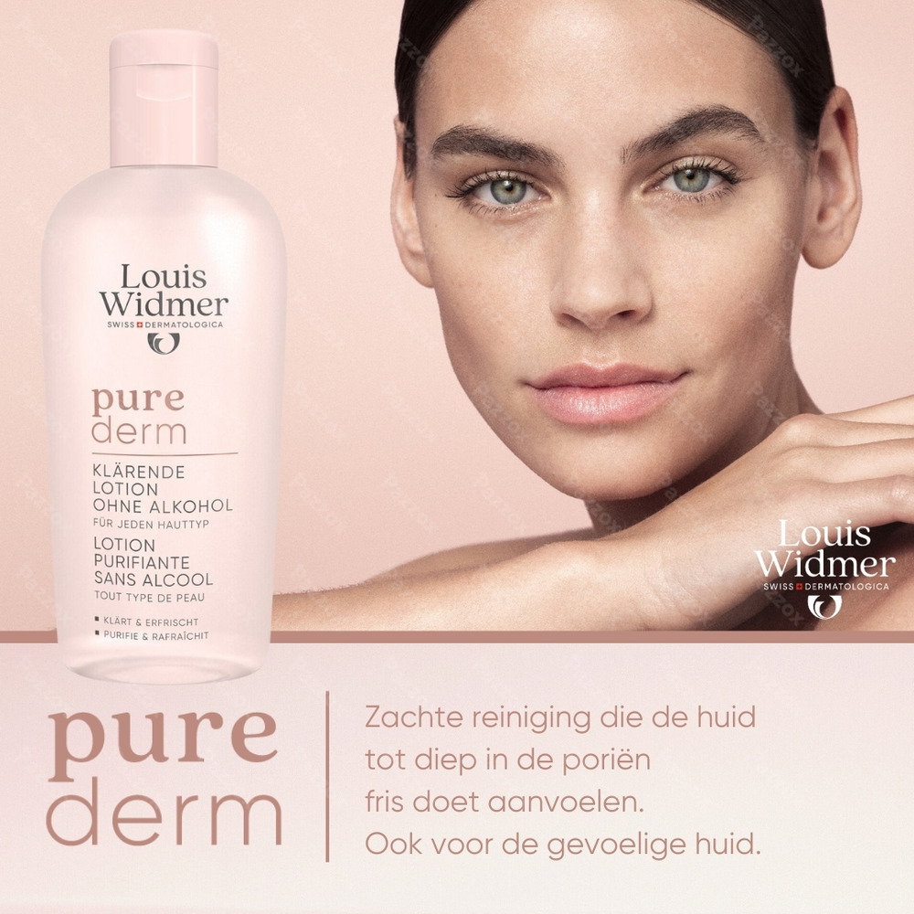 Louis Widmer Purederm Zuiverende Tonic Zonder Alcohol 200ml