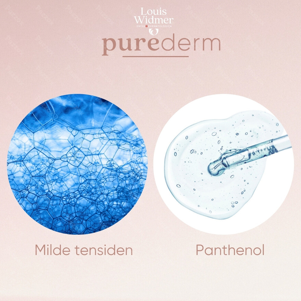 Louis Widmer Purederm Wash Gel Gezicht Geparfumeerd 125ml