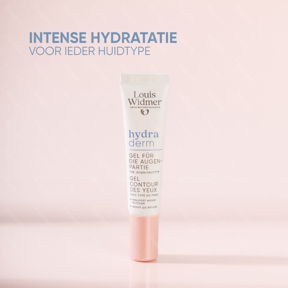 Louis Widmer Hydraderm Oogomtrek Gel Zonder Parfum 15ml