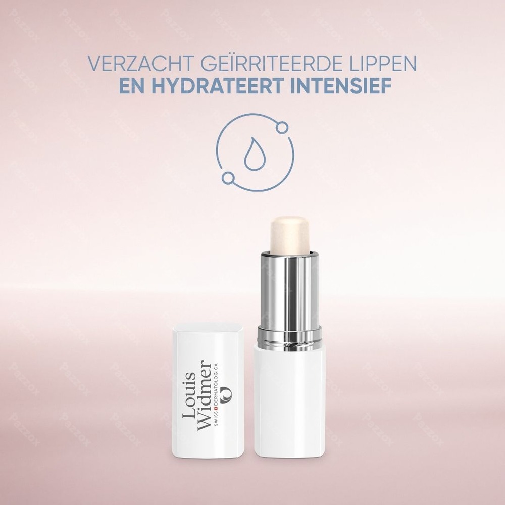 Louis Widmer Hydraderm Lippenverzorging Stick Uv 15 Met Parfum 4,5ml