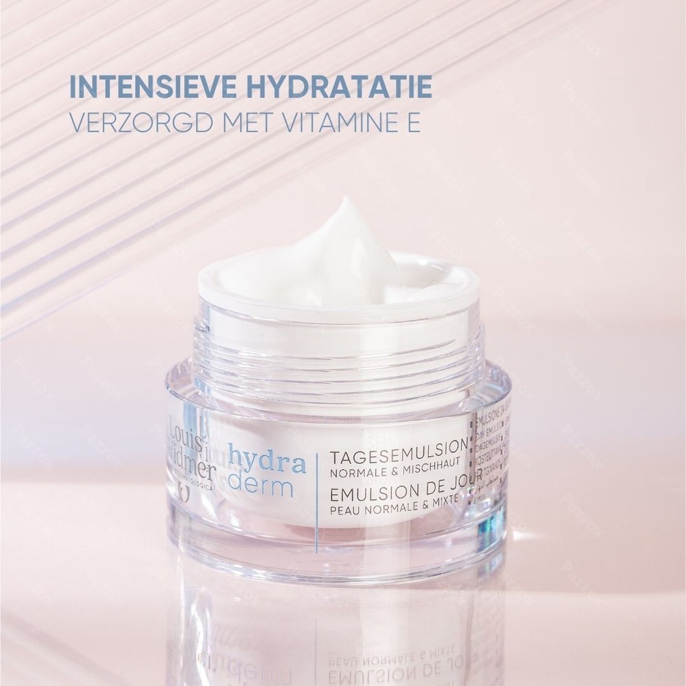Louis Widmer Hydraderm Dagemulsie Met Parfum 50ml