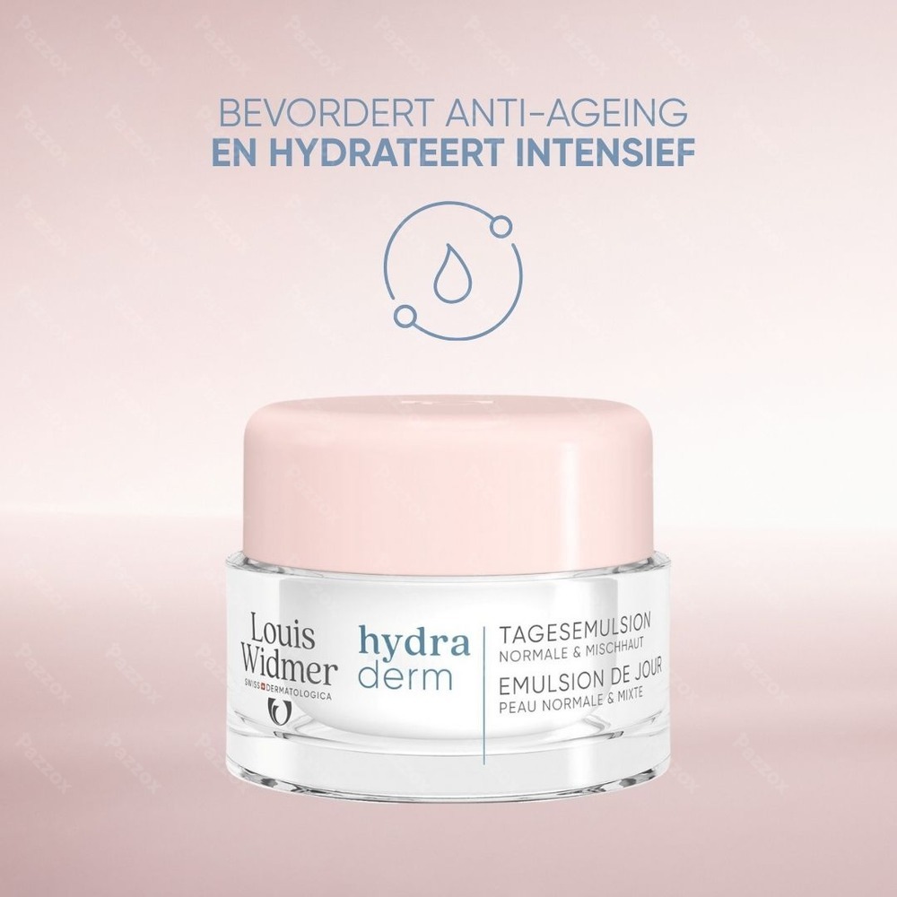 Louis Widmer Hydraderm Dagemulsie Met Parfum 50ml