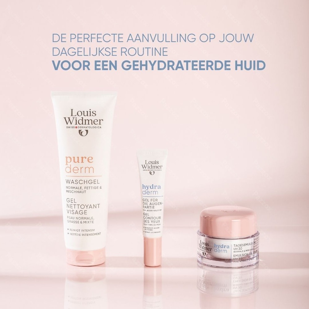 Louis Widmer Hydraderm Dagemulsie UV30 Geparfumeerd 50ml