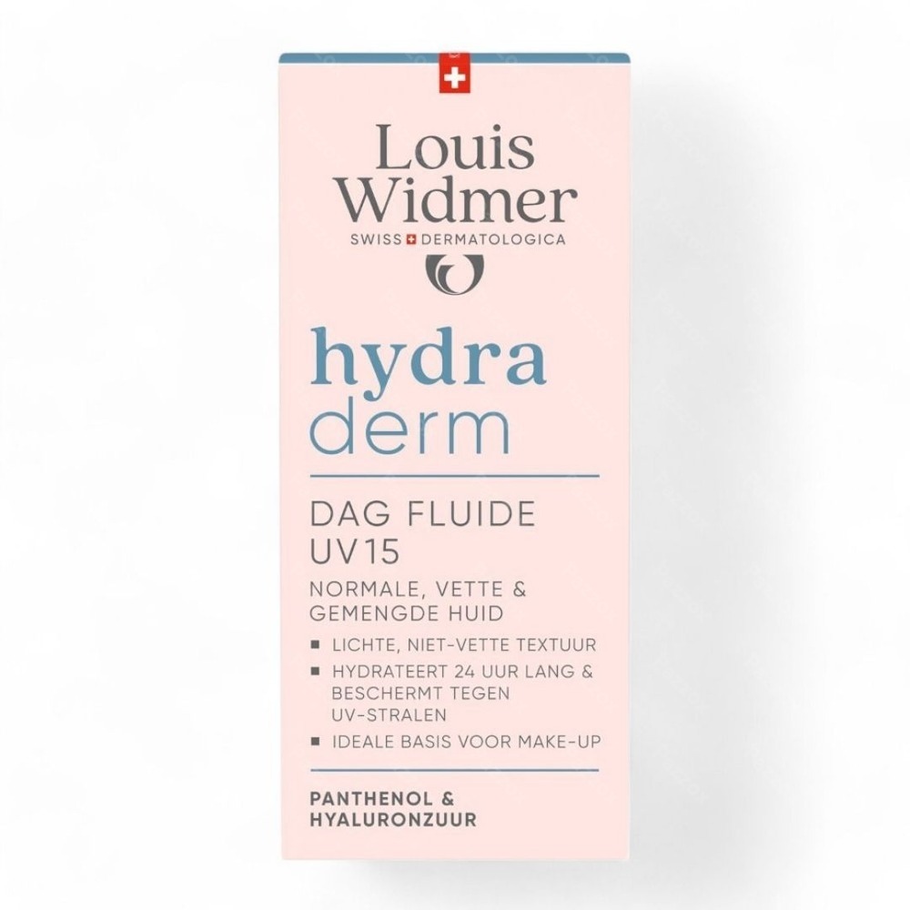 Louis Widmer Hydraderm Dag Fluide Uv 15 Met Parfum 50ml