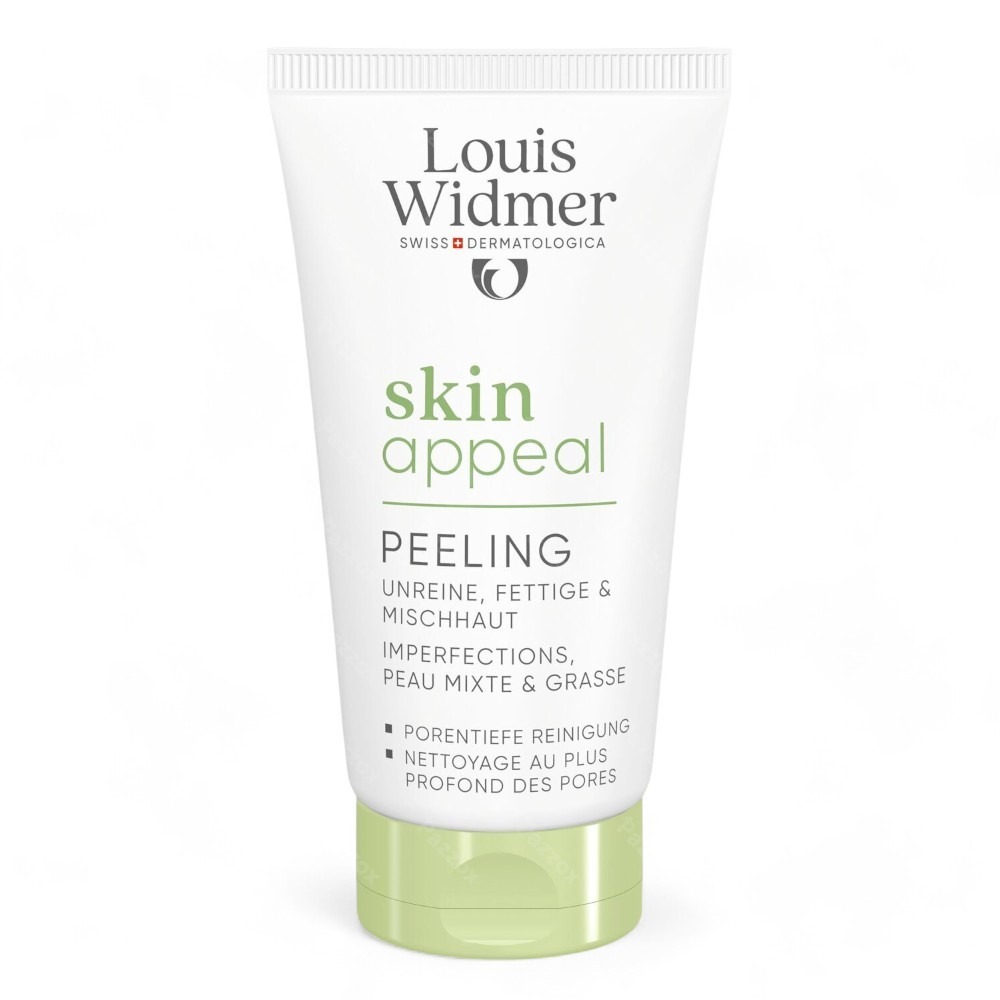 Louis Widmer Skinappeal Peeling Zonder Parfum 50ml